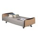 Winncare Aldrys Low Medical Bed with Medidom Boards and Wood Base Cover