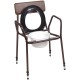 Harvest Stackable Adjustable Commode Chair