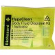 HypaClean Body Fluid Disposal Kit with Wallet
