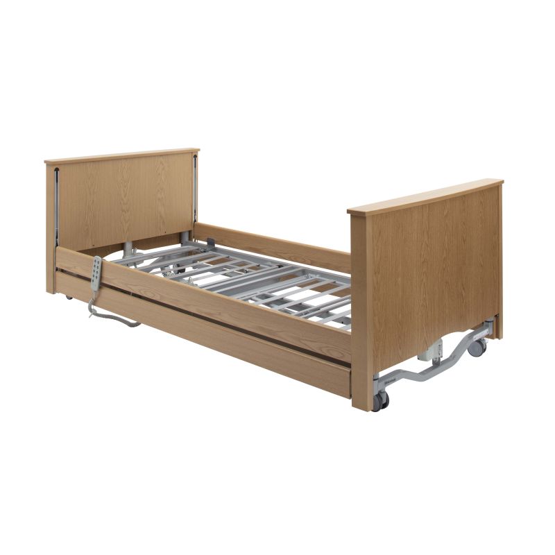Sidhil Bradshaw Low Profiling Bed with Rails | Hospital Beds