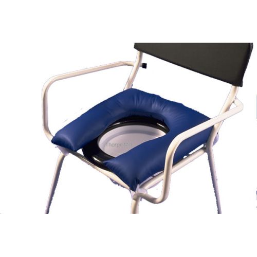Hollow Fibre U-Shaped Commode Cushion | Hospital Beds