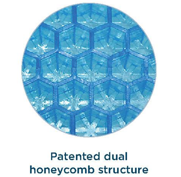 Patented dual honeycomb structure