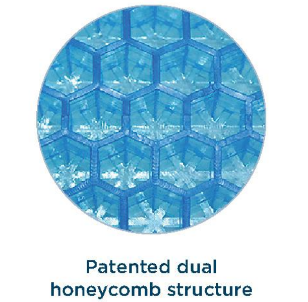 Patented dual honeycomb structure Patented dual honeycomb structure