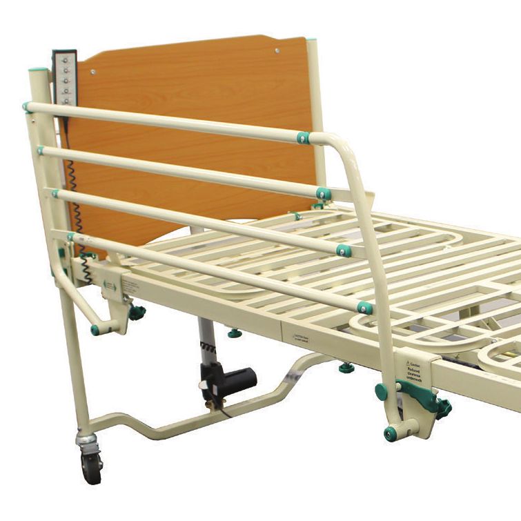 Four Bar Side Rails for the Cura II Community Bed Hospital Beds Four Bar Side Rails for the Cura II Community Bed Hospital Beds