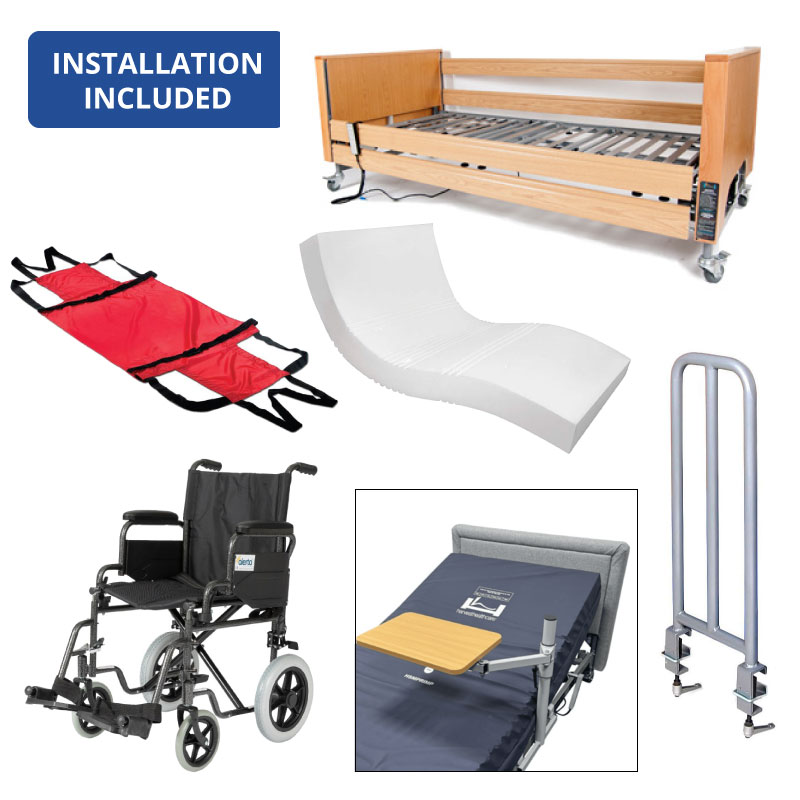 Harvest Bed + High Risk Mattress Platinum Pack | Hospital Beds