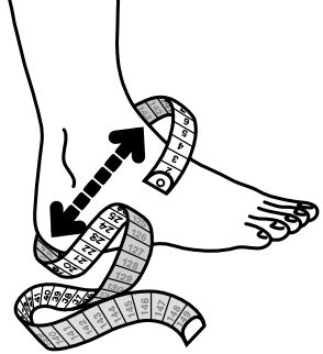 Invacare Maxxcare Pro Heel Boot Sizing