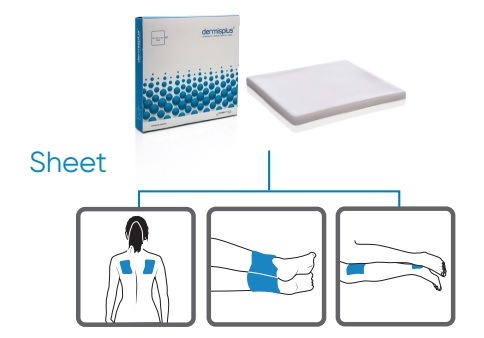 DermisPlus Heel Pads can be worn on the feet and elbows DermisPlus Heel Pads For Feet And Elbows