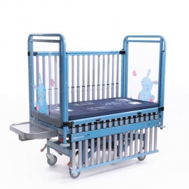 Inspiration 2 Hospital Cot with Emergency CPR Valve and Lullaby Foam Mattress