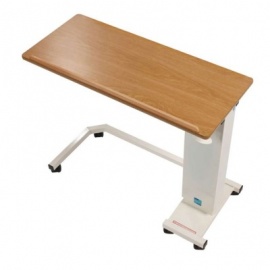 Sidhil Easi-Riser Overbed Table with Curved Wheelchair Base