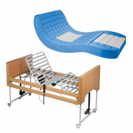 Harvest Woburn Profiling Bed and Very High Risk Pressure Relief Mattress Saver Pack